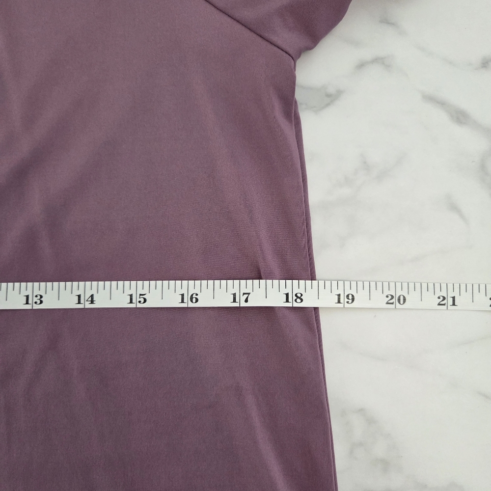 Danskin Mauve Dusty Rose Athletic Tee with Mesh Trim Small Petite - Picture 16 of 16